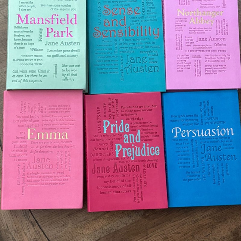 Jane Austen classics set (6 flexibound books)