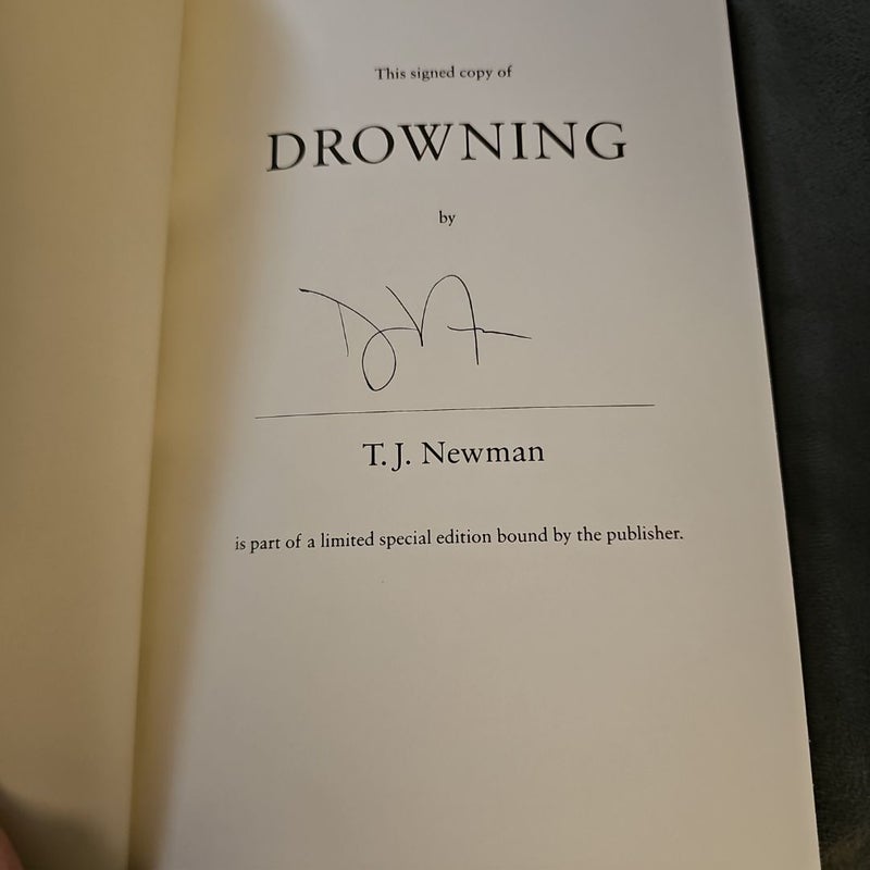 Falling, Drowning & Worse Case Scenario - All Signed 1st Ed