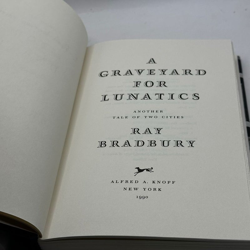 A Graveyard for Lunatics (1st Ed 1st print)