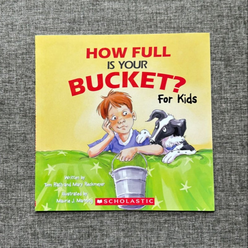 How Full is Your Bucket for Kids