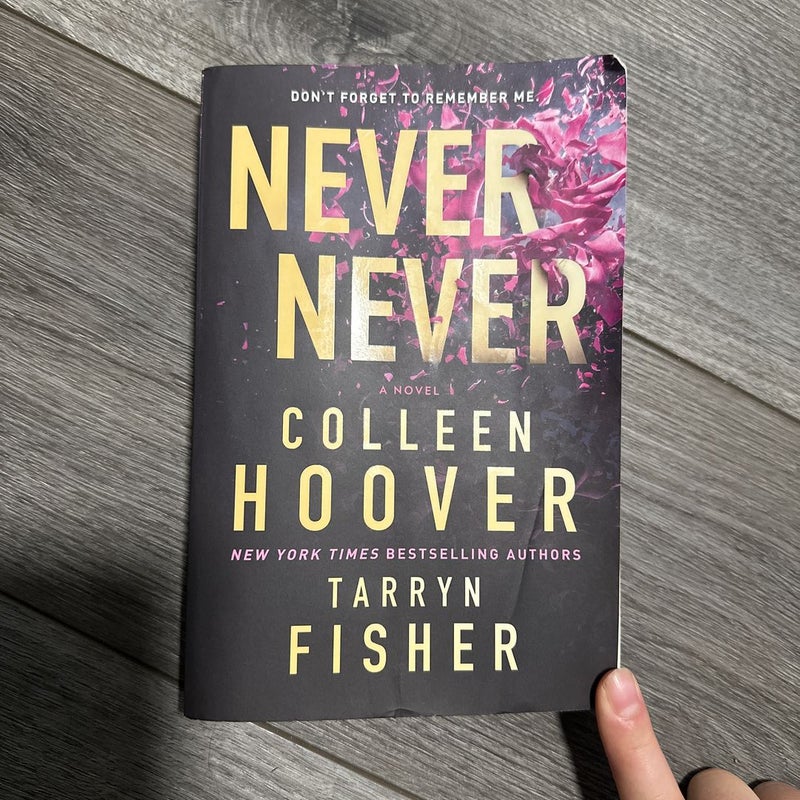 Never Never - by Colleen Hoover & Tarryn Fisher (Paperback)