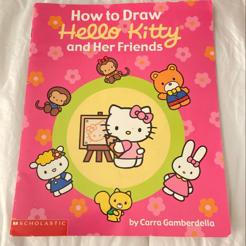 How to draw hello Kitty and friends