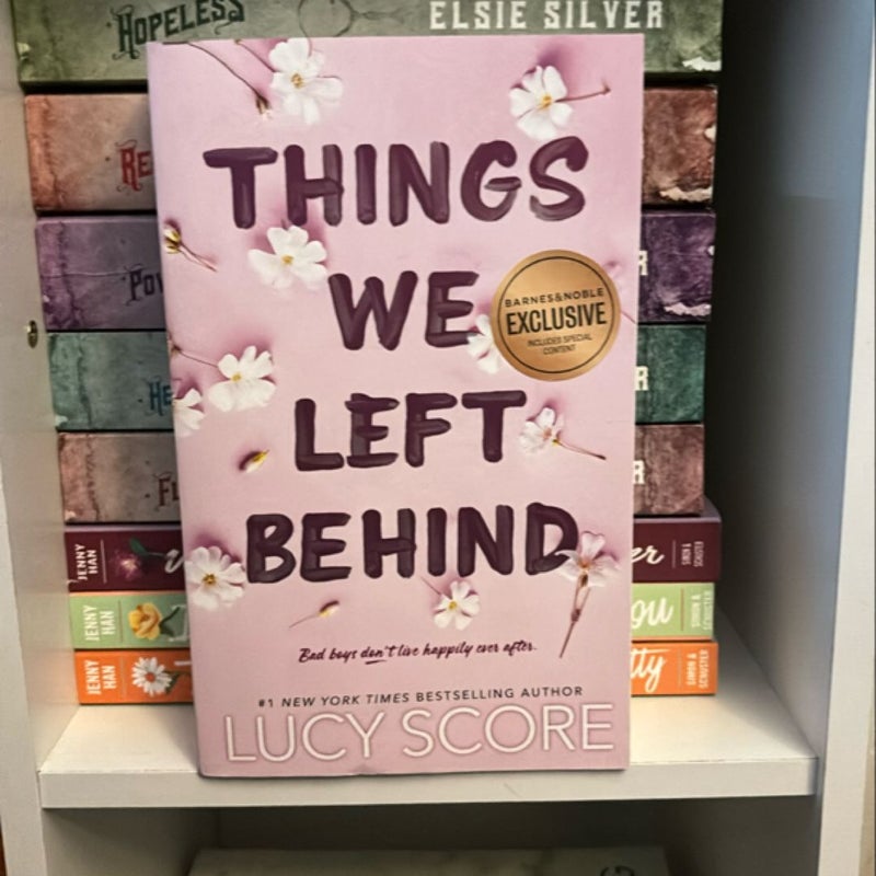 Things We Left Behind(Barnes and Noble exclusive)