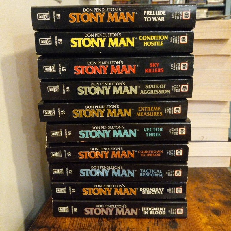 Stony man series- Mack Bolan 