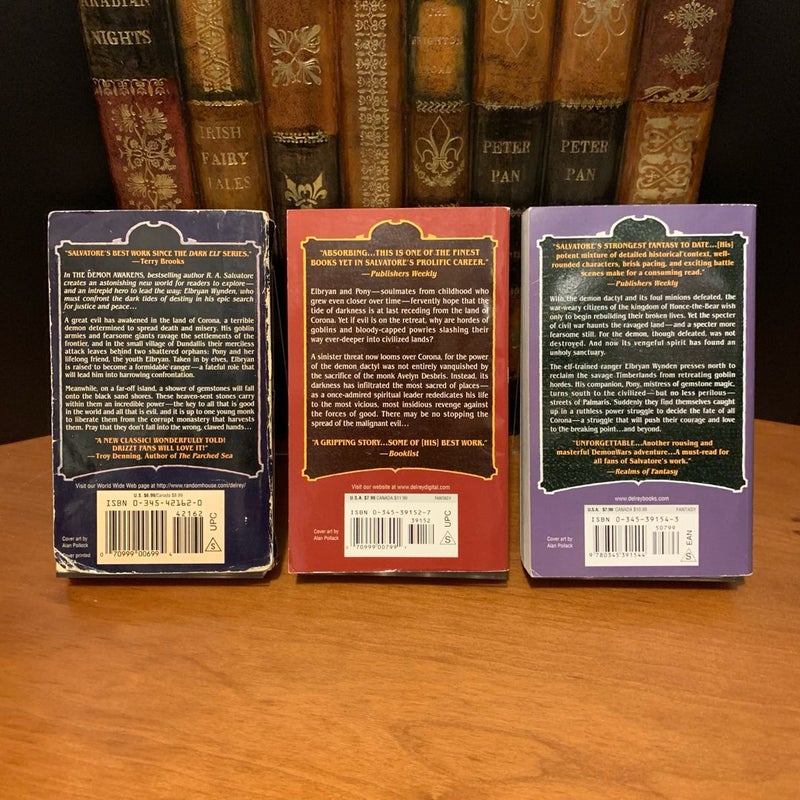 DemonWar Trilogy: The Demon Awakens, The Demon Spirit, The Demon Apostle