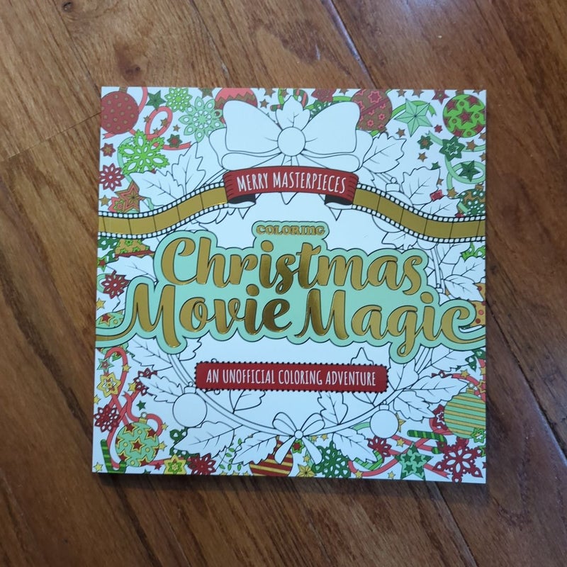 Merry Masterpieces: Coloring Christmas Movie Magic