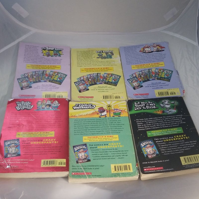 Lot of 13 Captain Underpants/Ook and Gluk