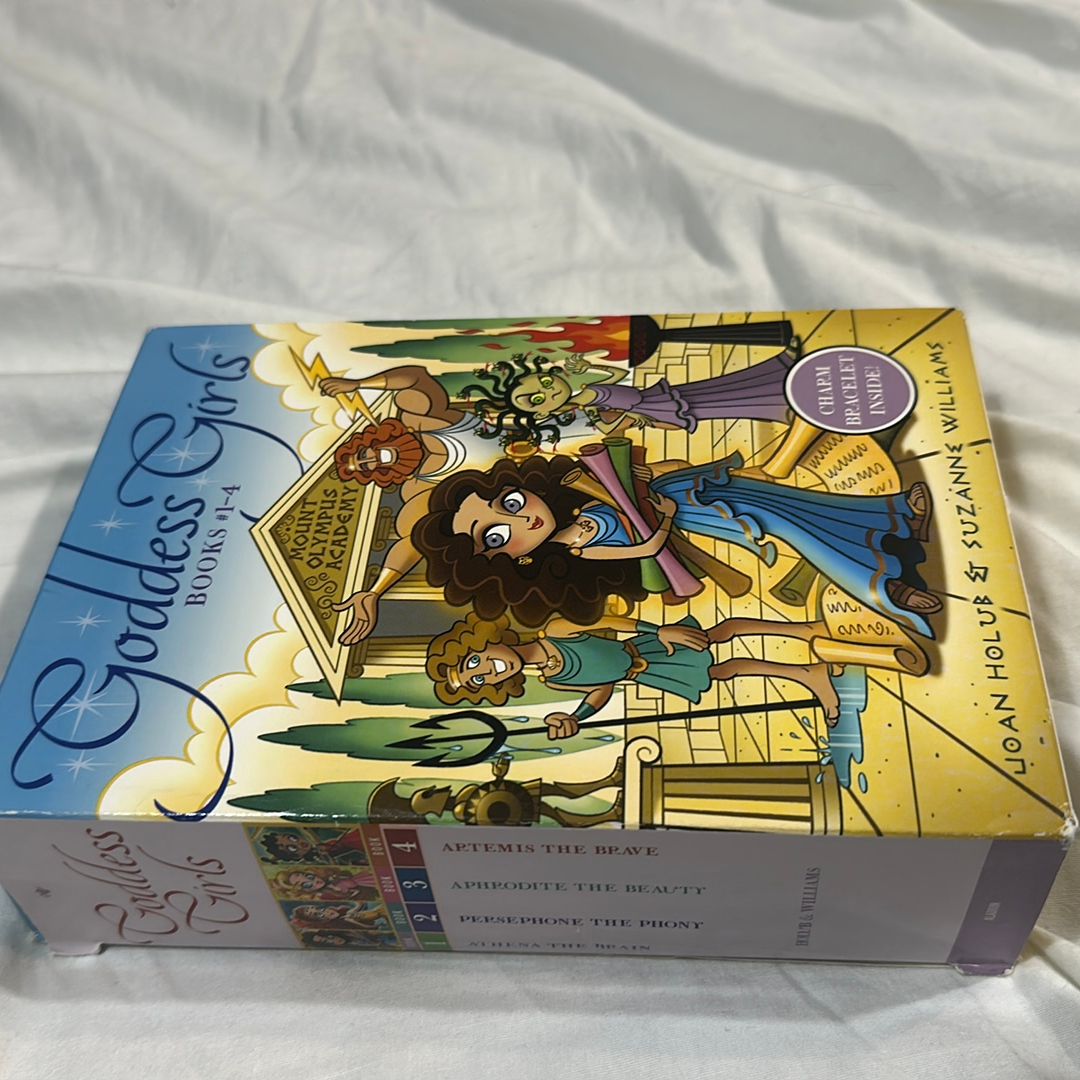 Goddess Girls Books #1-4 (Charm Bracelet Inside!)