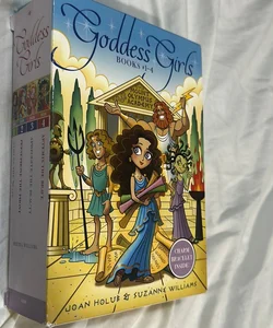 Goddess Girls Books #1-4 (Charm Bracelet Inside!)