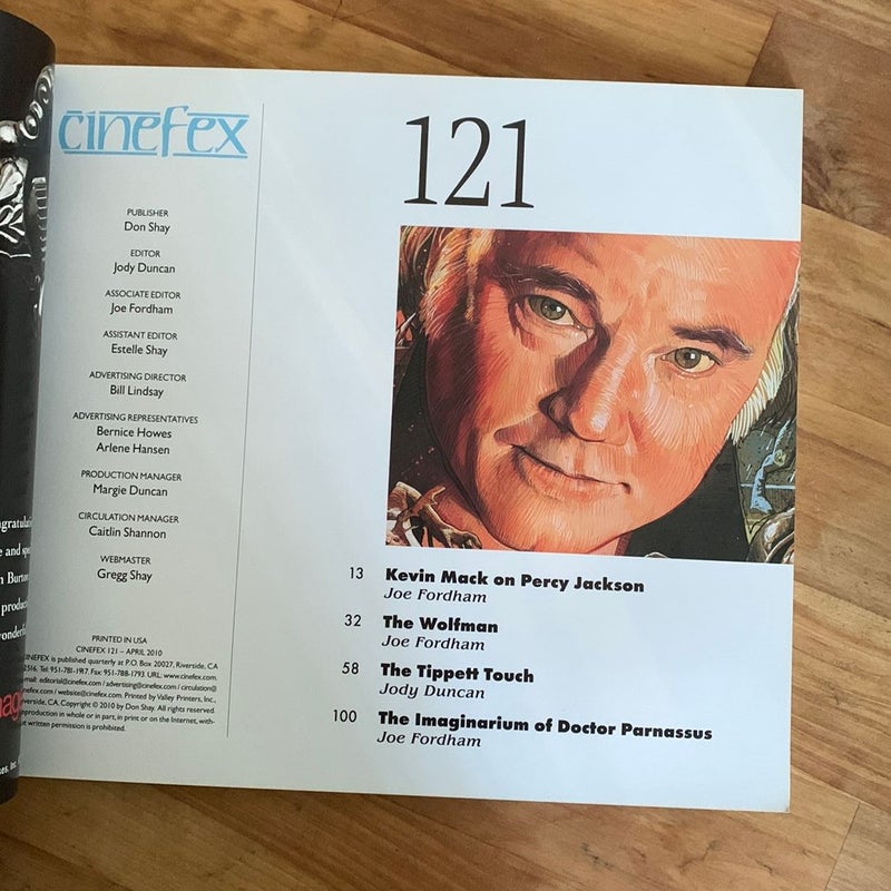 Cinefex, No. 121