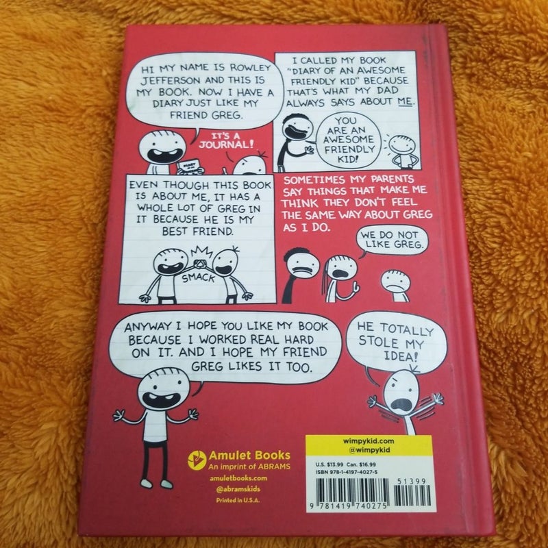 Diary of an Awesome Friendly Kid: Rowley Jefferson's Journal