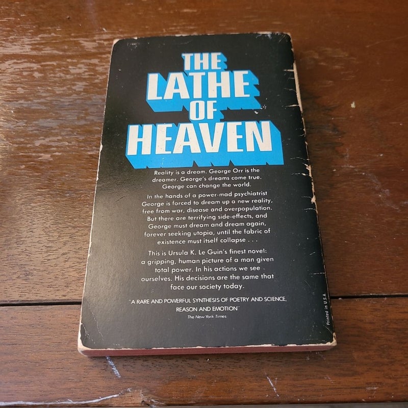 The lathe of heaven
