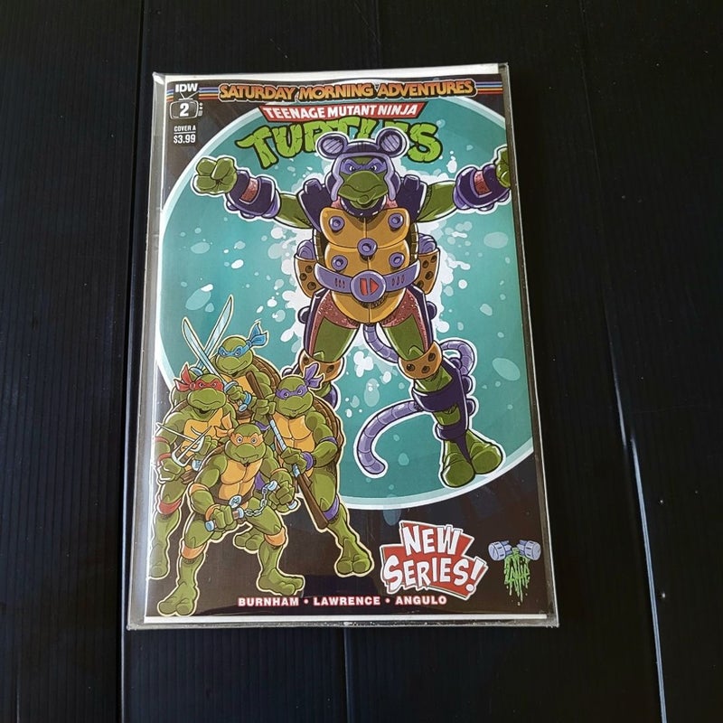 Teenage Mutant Ninja Turtles Saturday Morning Adventures #2 Cover