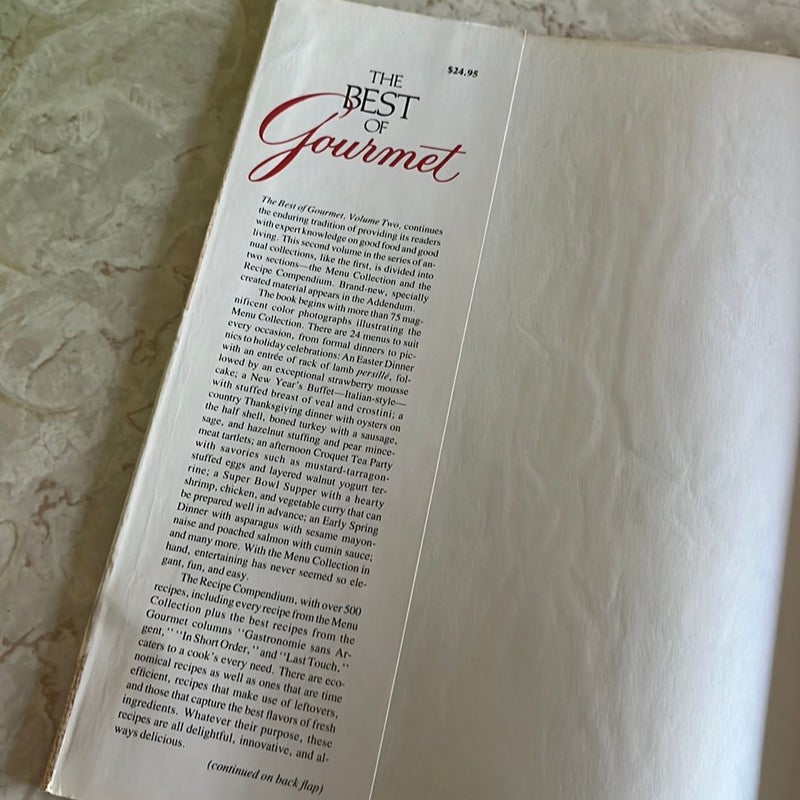 The Best of Gourmet 1987 Edition