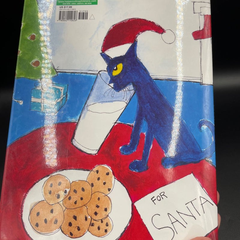 Pete the cat saves Christmas hardcover childrens book