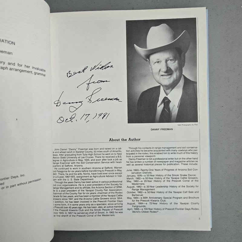World's Oldest Rodeo SIGNED