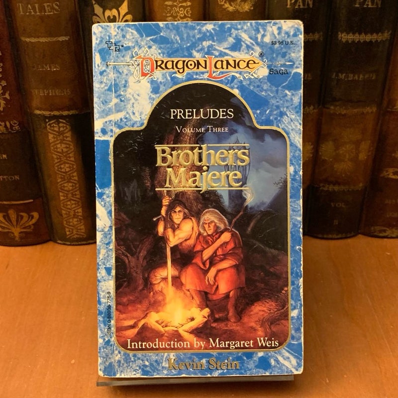 Vintage DragonLance: Brothers Majere, Preludes 3, 1989 First Edition First Printing