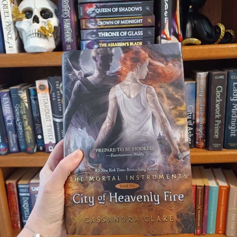 City of Heavenly Fire (FIRST EDITION w/ illustrated dust jacket) 