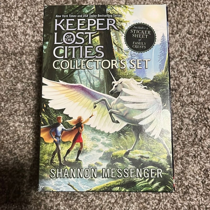 Keeper of the Lost Cities Collector's Set (Includes a Sticker Sheet of Family Crests)