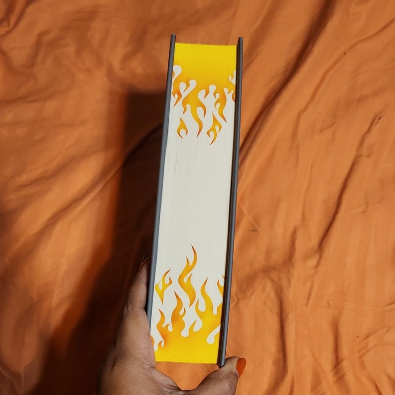 A Court of Silver Flames ACOSF Sprayed Edges InkyFox