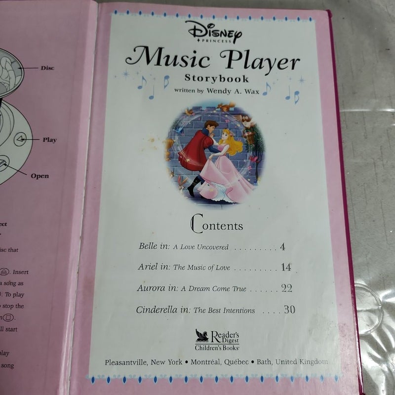 Disney Princess Music Player Storybook