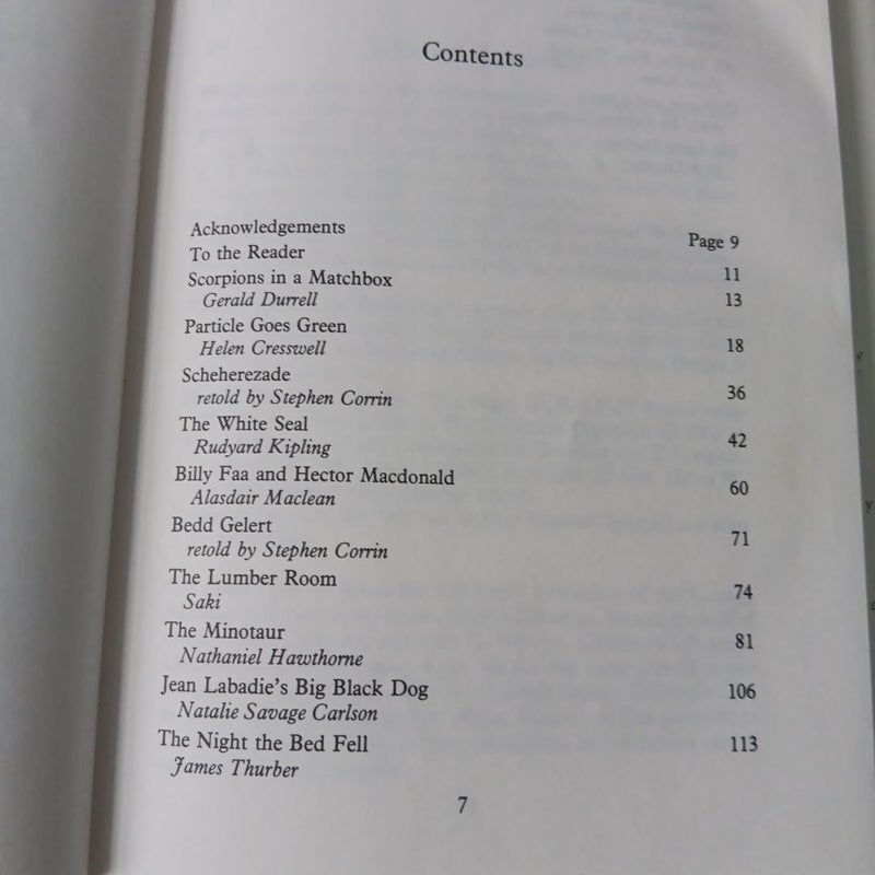 Reading Treasury of Stories 2 Book Bundle: The Read Aloud Handbook, 7th Edition; Stories For 9 Year Olds - Printed 1986