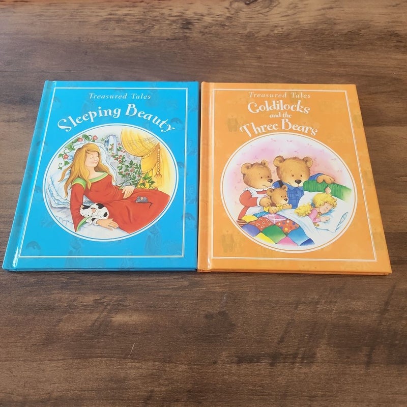 Lot of 4 Treasured Tales Childrens Books