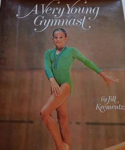 A very young gymnast.