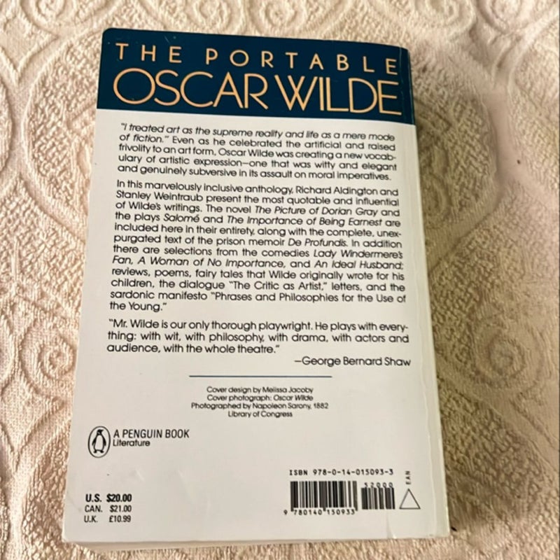 The Portable Oscar Wilde