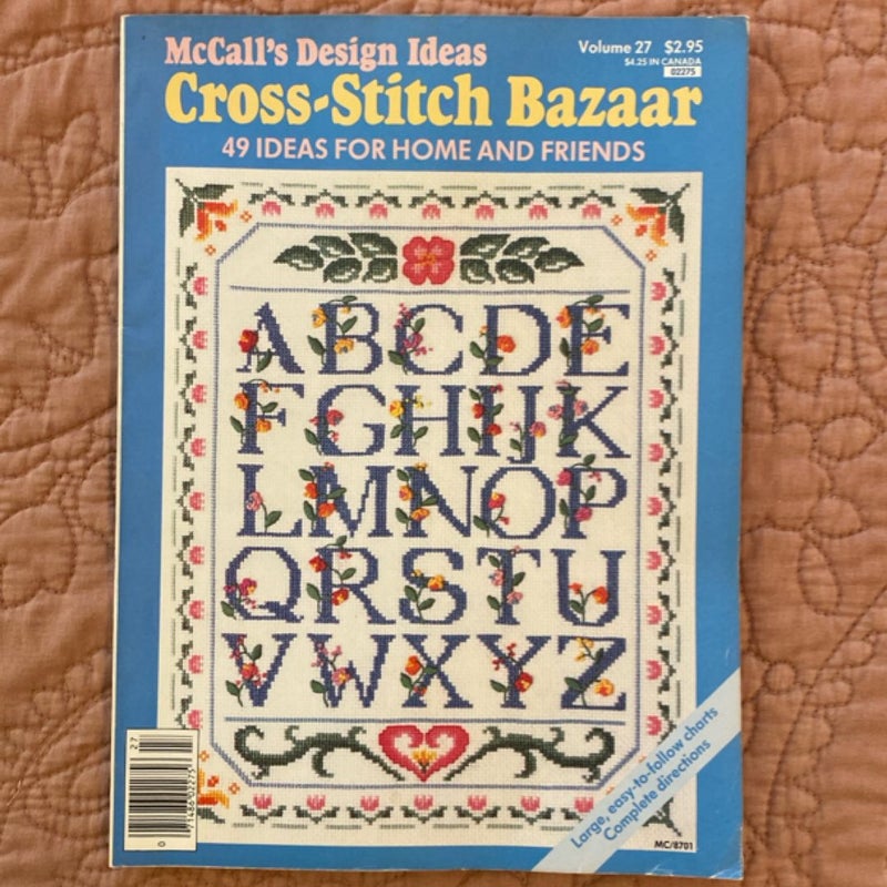 McCall’s Design Ideas Cross-Stitch Bazaar