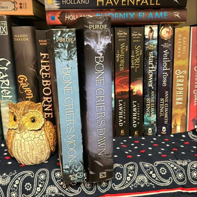 Bone Crier's Moon and Bone Crier’s Dawn First Edition