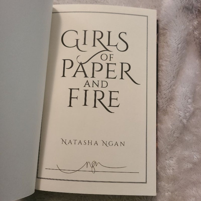 Girls of Paper and Fire Owlcrate Signed Edition