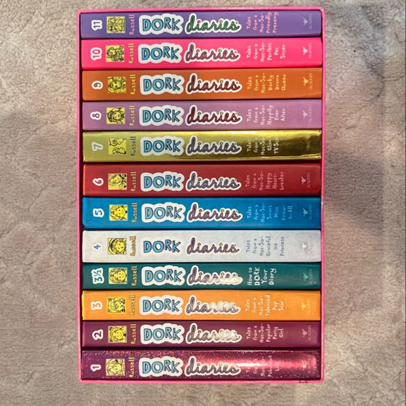 Dork Diaries Books 1-11 ( 3 1/2 NOT INCLUDED)