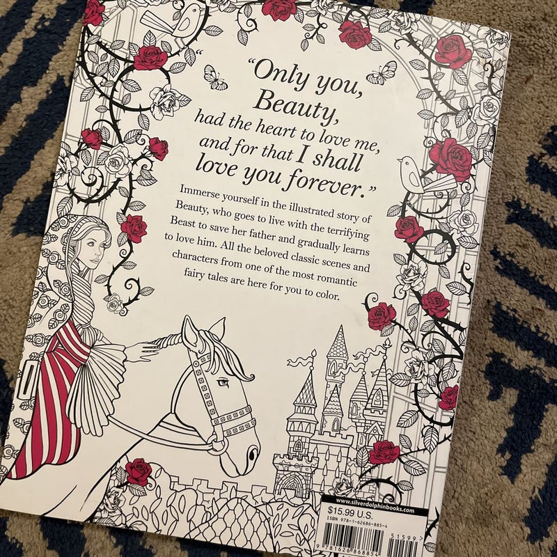 Beauty and the Beast: a Coloring Book