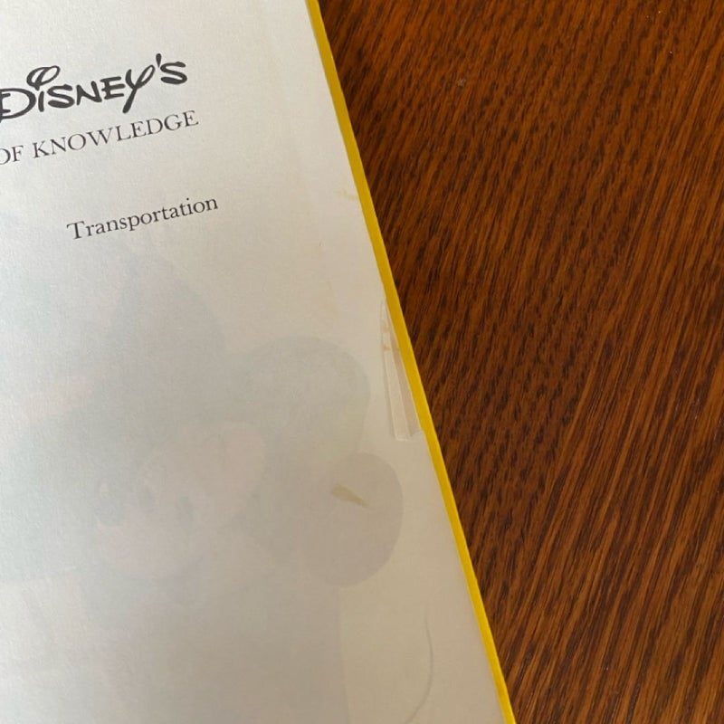 Disney’s Wonderful World of Knowledge Transportation (volume 4)