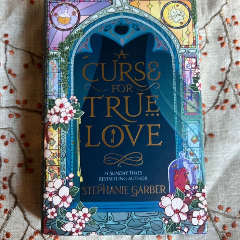 A Curse for True Love signed hidden paw print cover by Stephanie Garber ...