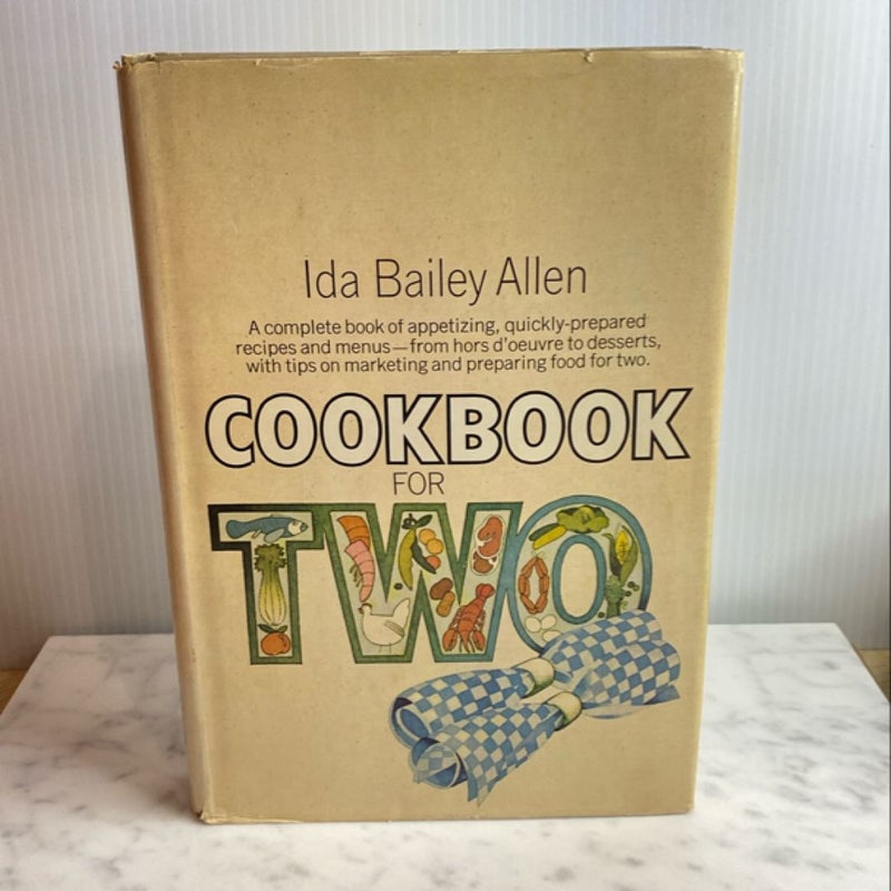 Vintage 1957 "Cookbook for Two"