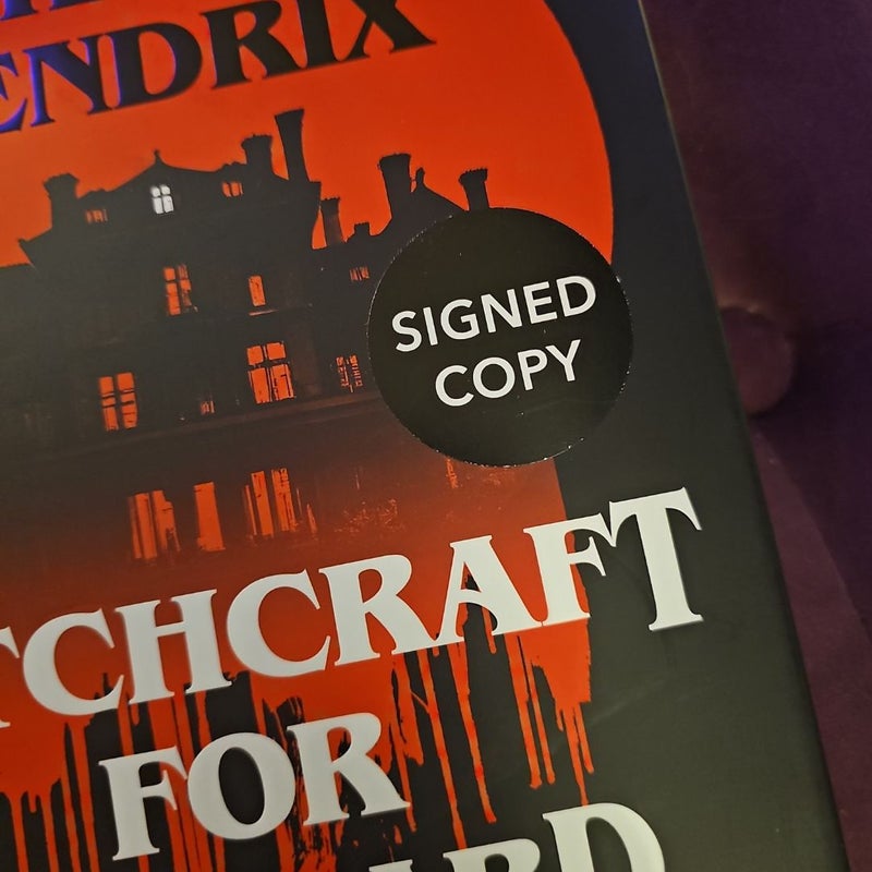 Witchcraft for Wayward Girls signed