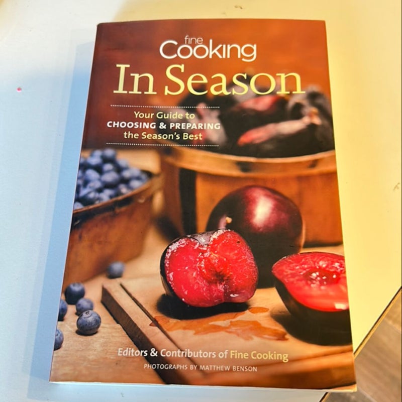 Fine Cooking in Season