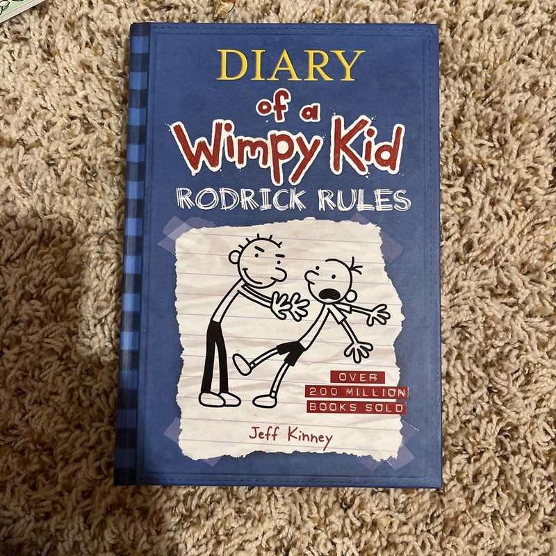 Rodrick Rules (Diary of a Wimpy Kid #2) by Jeff Kinney, Hardcover