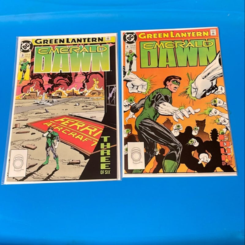 Green Lantern: Emerald Dawn (1989 DC) #1-6 Complete set