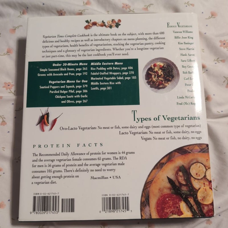 Vegetarian Times Complete Cookbook