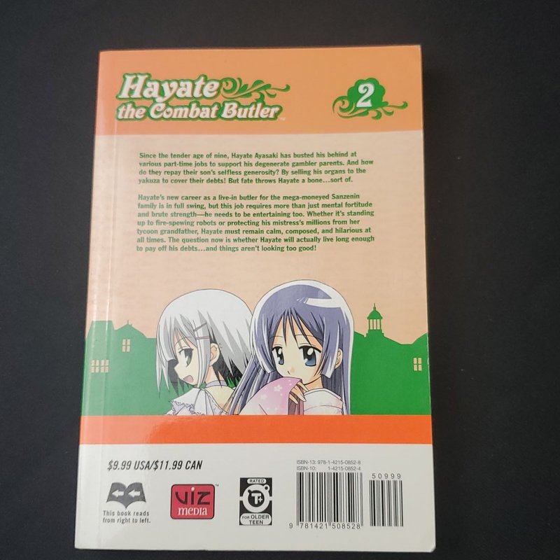 Hayate the Combat Butler, Vol. 2 by Kenjiro Hata