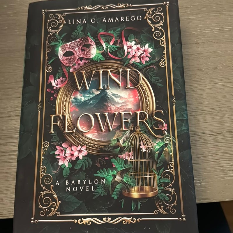 Wind Flowers Hand Signed 