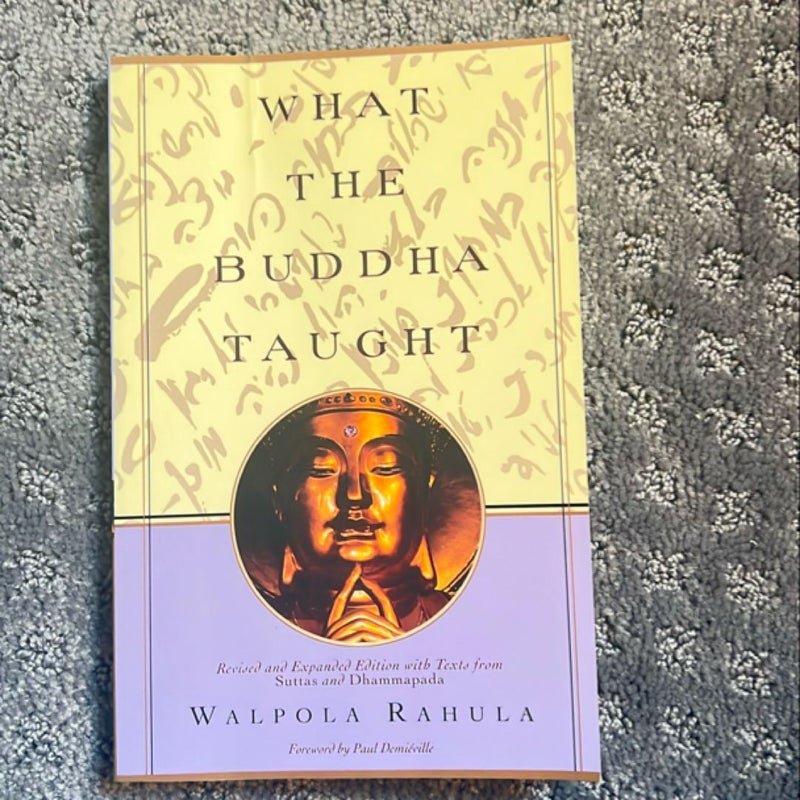 What the Buddha Taught