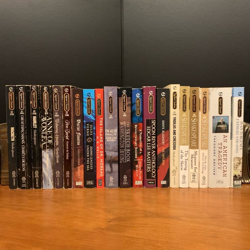 Signet Classics 20 Book Collection: Shakespeare, Great Expectations ...