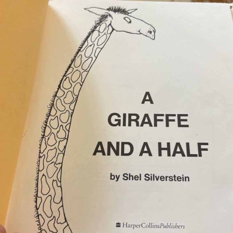 A Giraffe and a Half by Shel Silverstein, Hardcover | Pangobooks