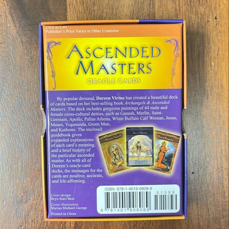 Ascended Masters Oracle Cards