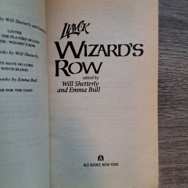 Wizard's Row Edited by Will Shetterly