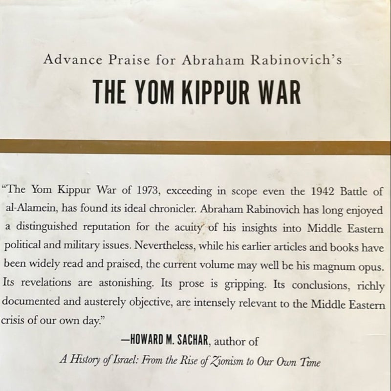 The Yom Kippur War